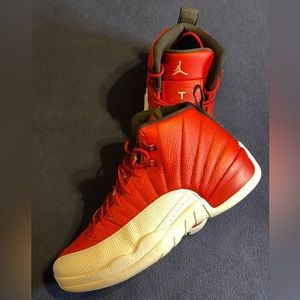 Nike Air Jordan 12 Retro Gym Red Size 13 Black White 130690-600 2016